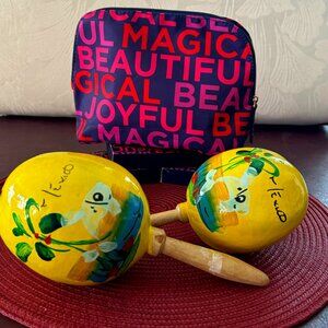 Avon | Magical | Joyful Zippered Cosmetic Bag (New)